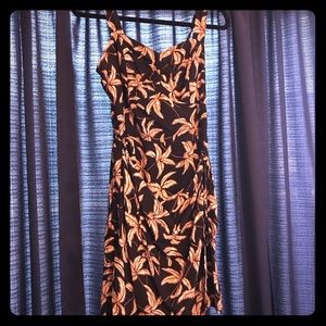 Paradise Found Tropical Tiki Sarong Dress